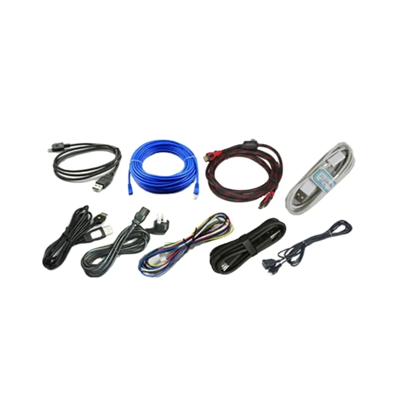 Hot selling Automatic sheathed Wire Coiling Tying tie Winding Machine USB data cable Binding tool