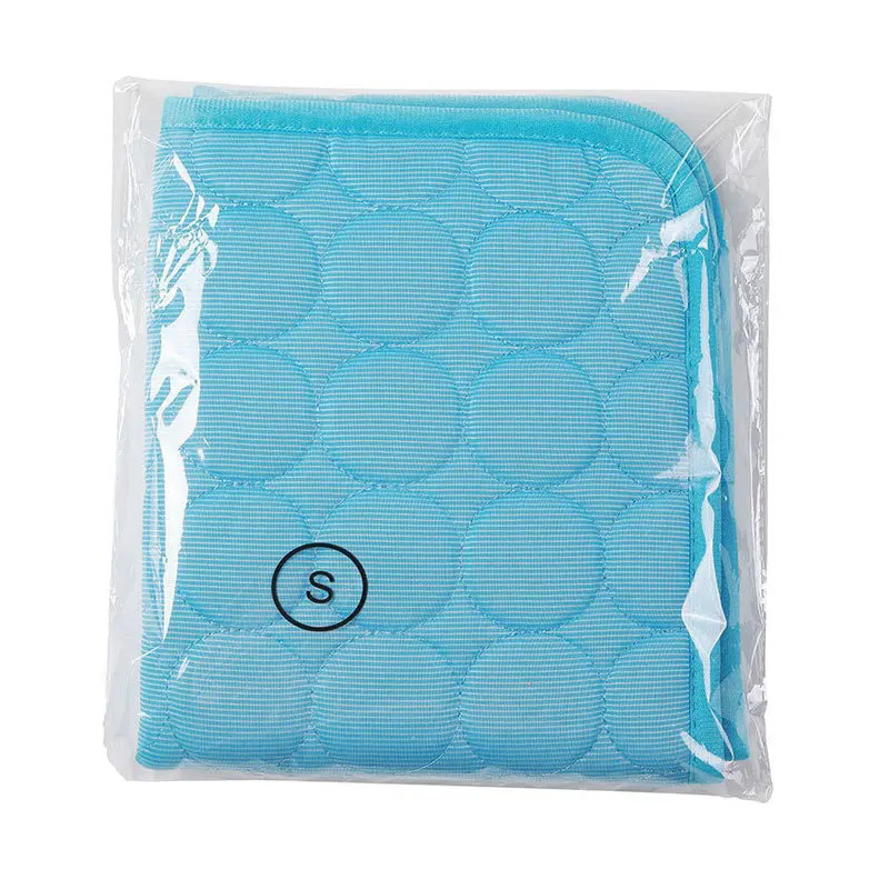 Summer Pet Cooling Pad Soft Ice Silk Cold Nest Breathable and Comfortable Mat Cat Mat Simons Cat Cushion