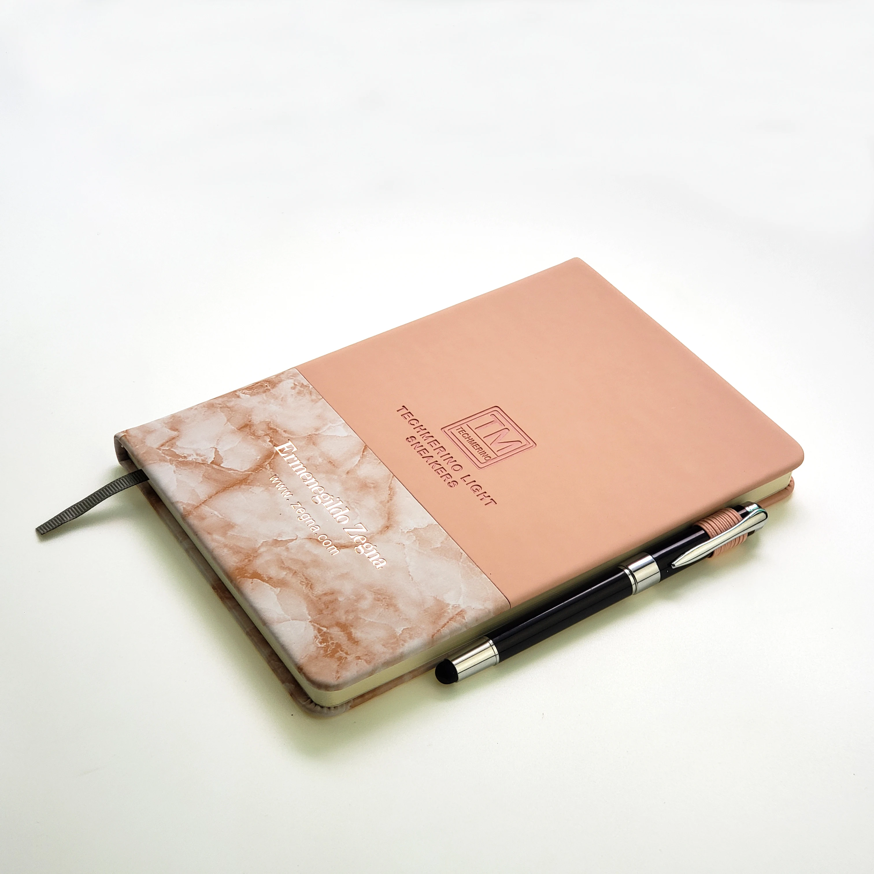 Manufacturer Wholesale Custom Logo A5 Notebook PU Leather Travel Journal