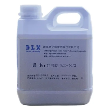 Good quality wholesale JA20-40/2 colorless transparent high standard ammonia silica sol