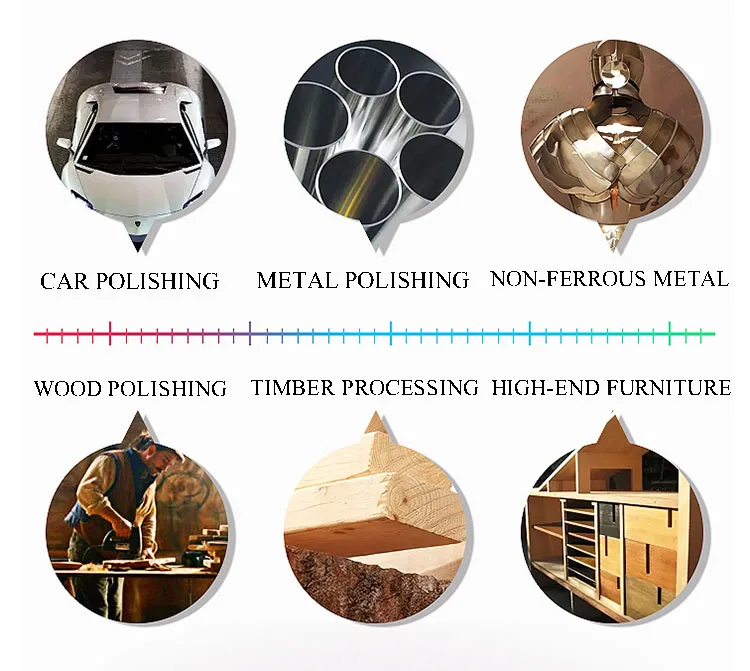 150mm purple Ceramic Alumina hook and loop sanding disc with 17holes for grinding car paint