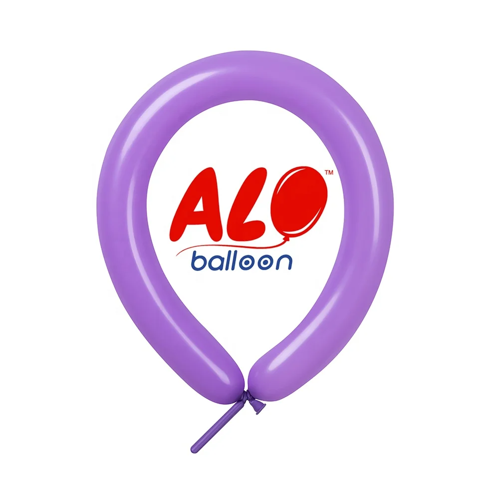 High Quality Twisting Animal Latex Chrome Pastel Macaron Plain Decoration Modelling 360 260 160 Magic Long Shape Balloons