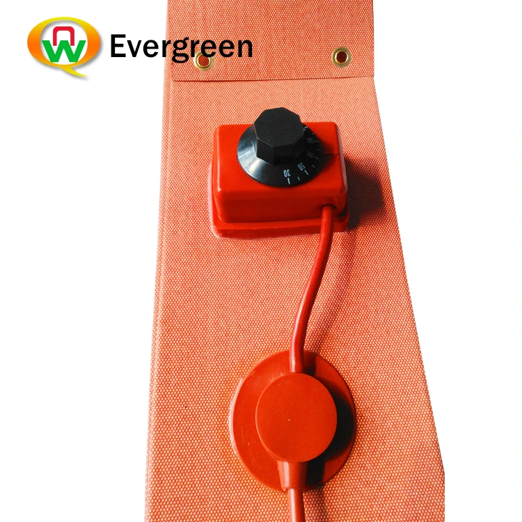 oil bucket heater with different size silicon rubber heater drum heater