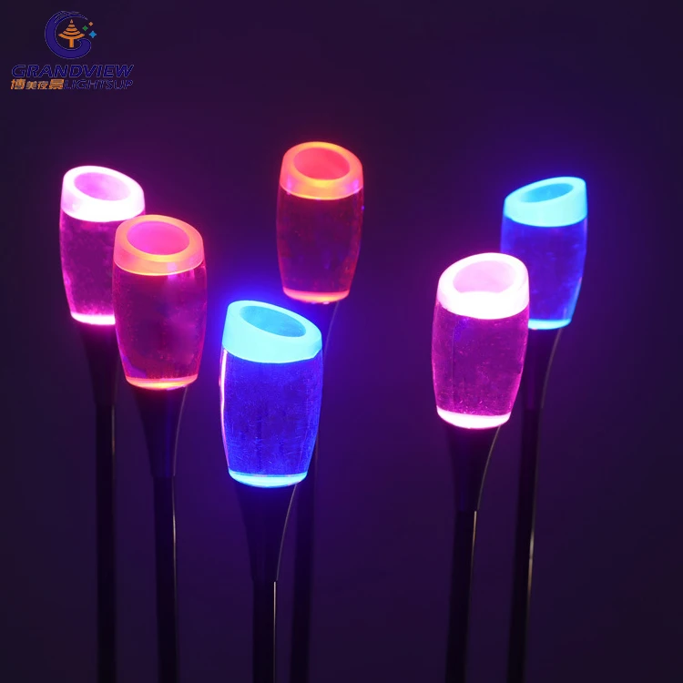 Outdoor Acrylic LED Reed Light Warm White Emitting with IP65 Rating for Park Decorations