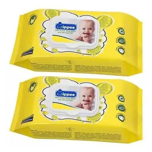 Non-Woven Hand & Mouth Cleaning Flushable Baby Wet Wipes