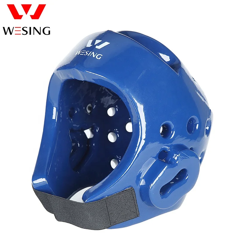 Wesing Custom Professional Taekwondo Blue Head Protector Guard Helmet Gear Red Head Guard Taekwondo