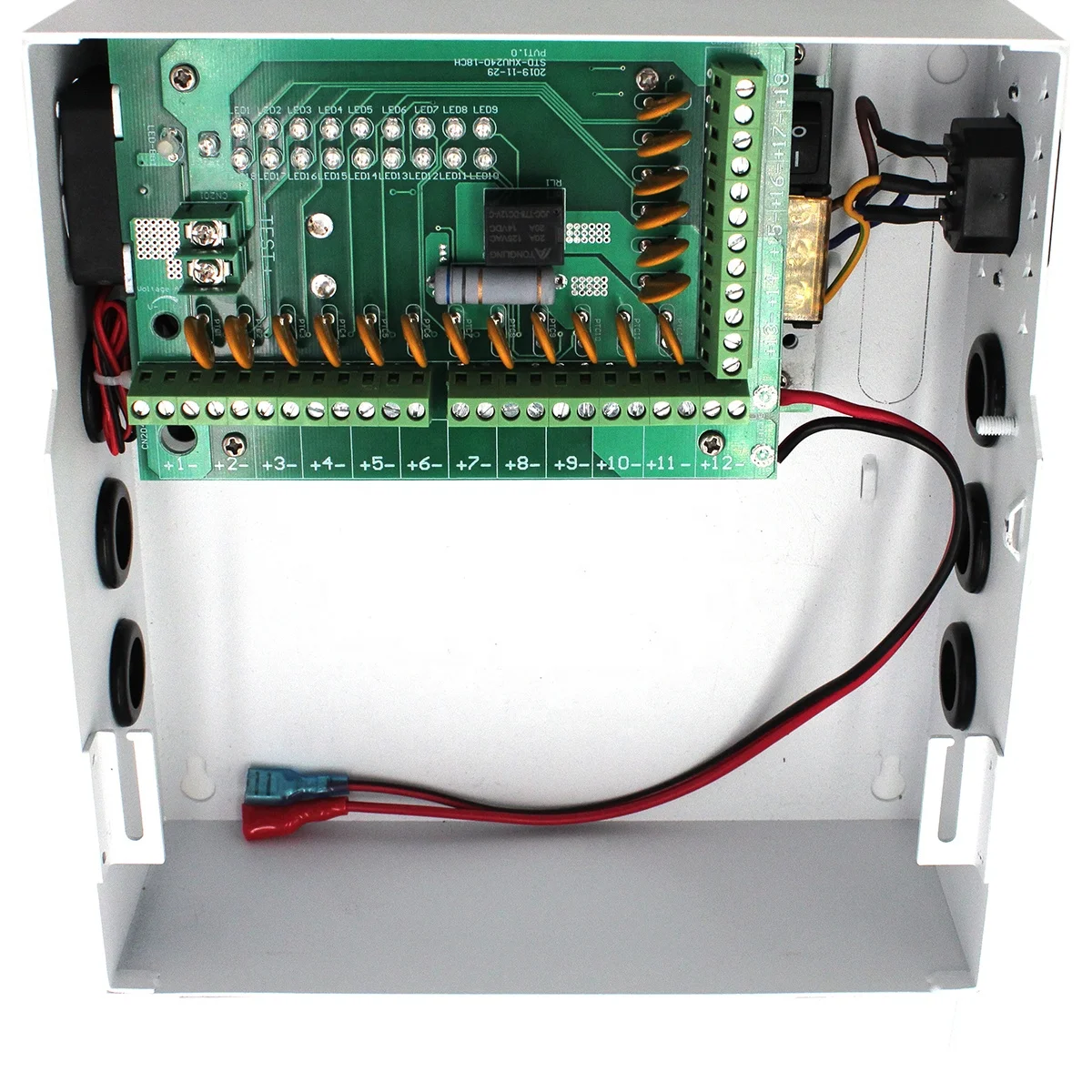 China Manufacturer 12V 20A 18CH Metal Boxed Power Supply CCTV Accessories