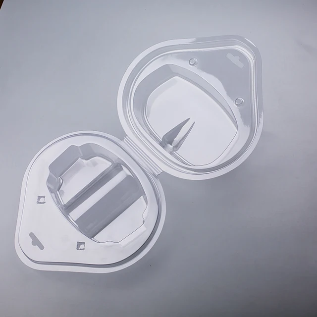 Custom Disposable Plastic Transparent Clear Pvc PET Double Blister Clamshell