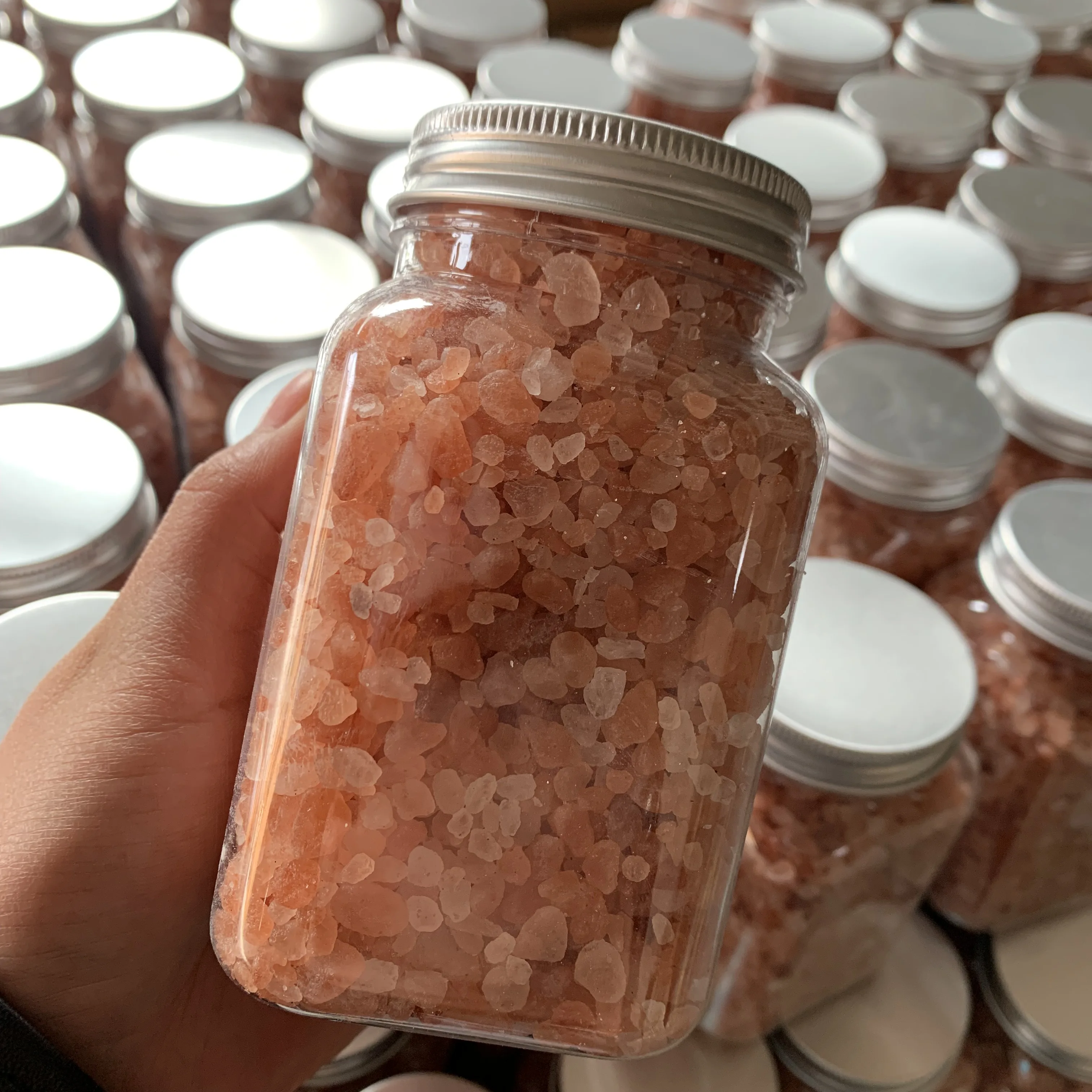 Wholesale Pakistan rock Himalayan Pink Salt Bath salt Rose Quartz Crystal Bath Soak Pink Himalayan Salt