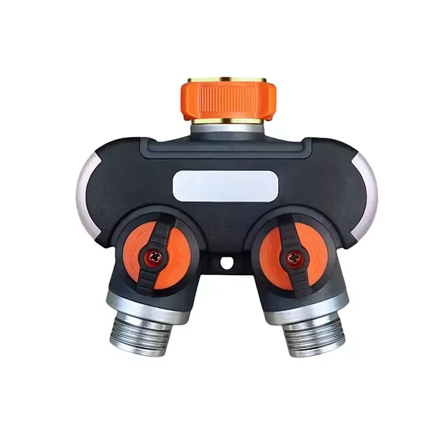 Professional Manufacturer 3/4 inch Thread Faucet 2 Way Garden Hose Splitter