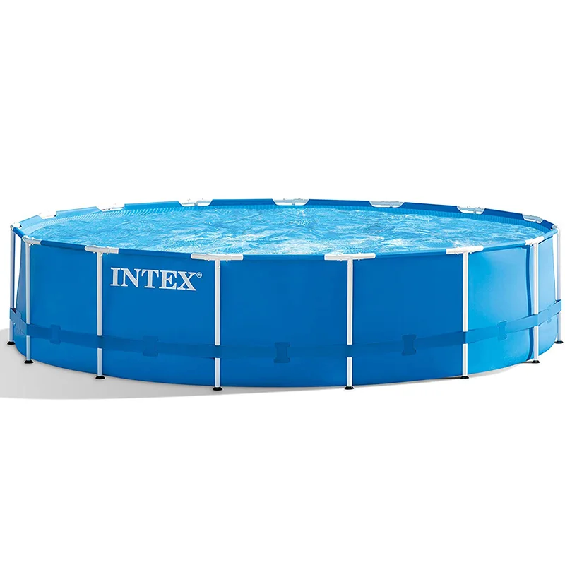  Бассейн с металлической рамой Intex 28200 10X30 дюймов семейный Круглый со стальной
