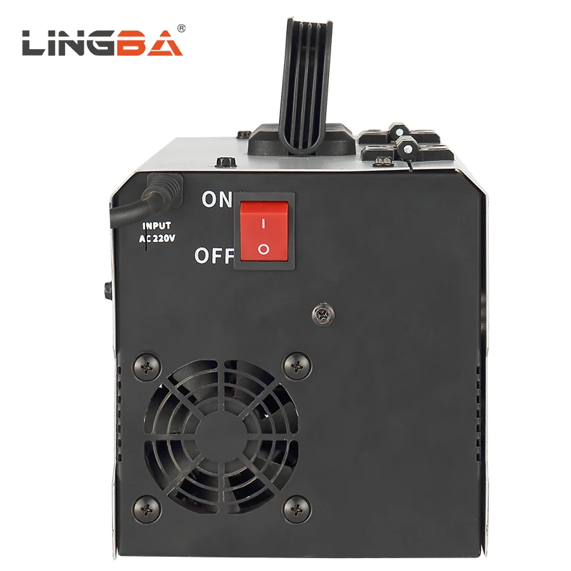 Lingba 2 in 1 MIG MMA 120A 110/220V Mini Inverter Igbt Gasless 1kg Welders maquina de soldar