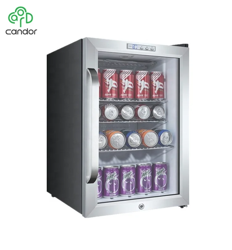 Candor Factory Custom Commercial Use 62L Mini Beverage Cooler Fridge
