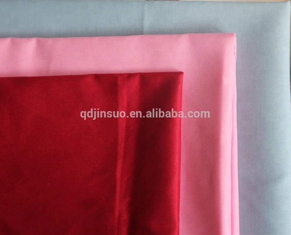 Factory surplus fabric poly Cotton 80*20 3 1 heavy weight carded TC drill work wear pants caps fabric