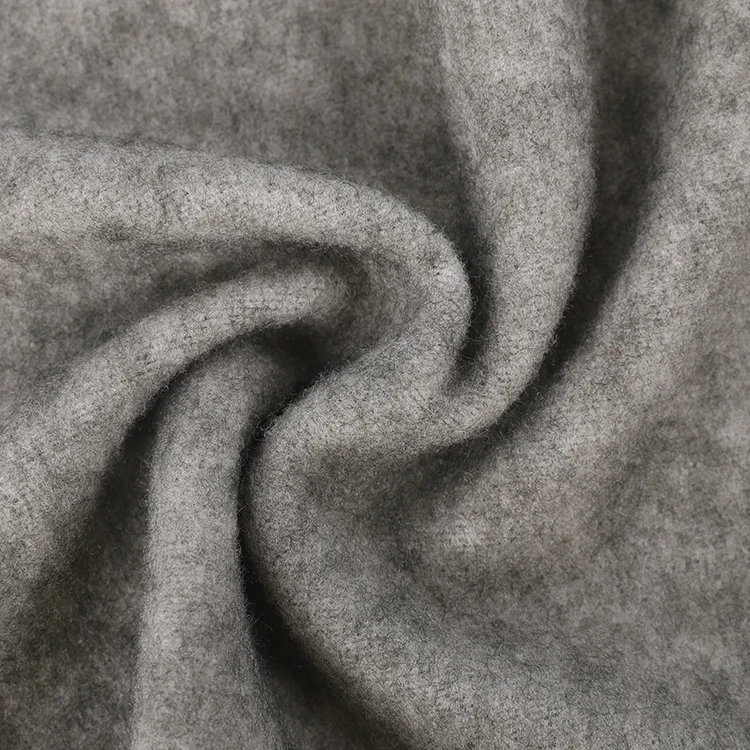 
china textile supplier wholesale Hacci Sueded loose knit Due Dyed Rayon Jersey Fabric for Garment 