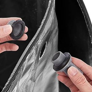 100% Polyester Fabric Rain Water Collection System Premium Rain Barrel