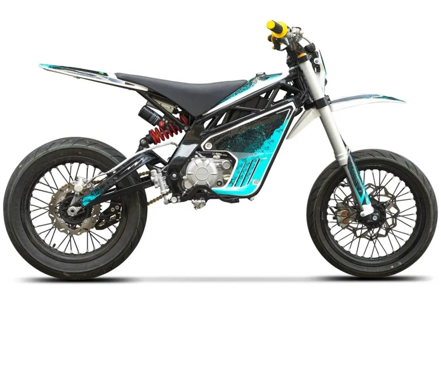 AUKSMART ETX ELECTRIC BIKE SUPERMOTO WHEEL ASSEMBLY ET COMPLETE KITS ROAD TIRE  STREET TYRES