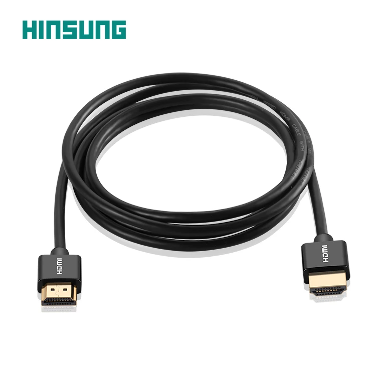 Best Selling Premium Slim Mini HDMI Cable To HDMI Cable Type AM-CM Support 4K 3D Arc Ethernet Transfer Speed Up To 18Gbps