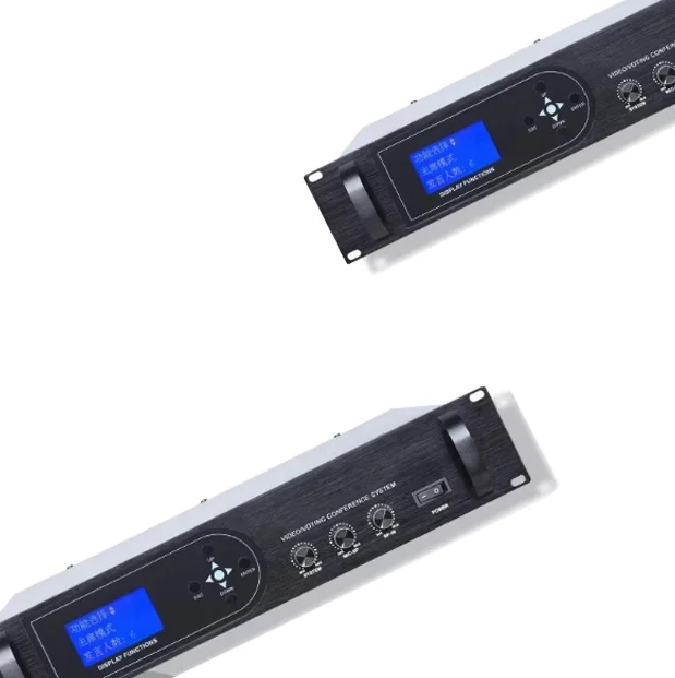 Digital Conference System LCD Screen Central Processor Video Discussion Speech Camera Tracking Meeting Conference Room Use