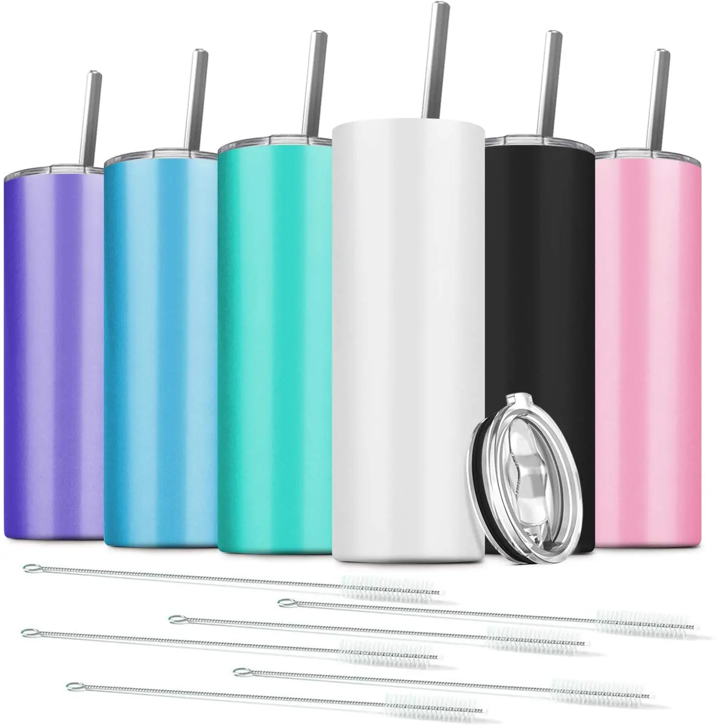 Экологичные чашки из нержавеющей стали с двойными стенками, Лидер продаж на amazon