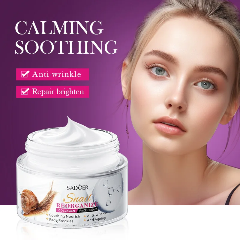 Snail Collagen Egg Cream skin care product moisturizing whitening moisturizing skin care 50g
