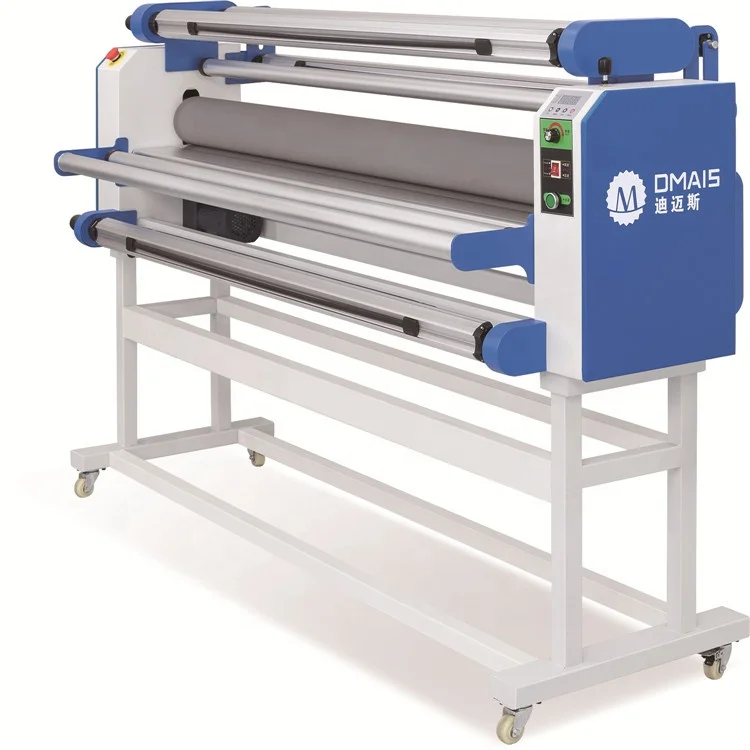 DMAIS Factory supply 1.6m large format laminating machine Wide format roll to roll cold and hot laminator