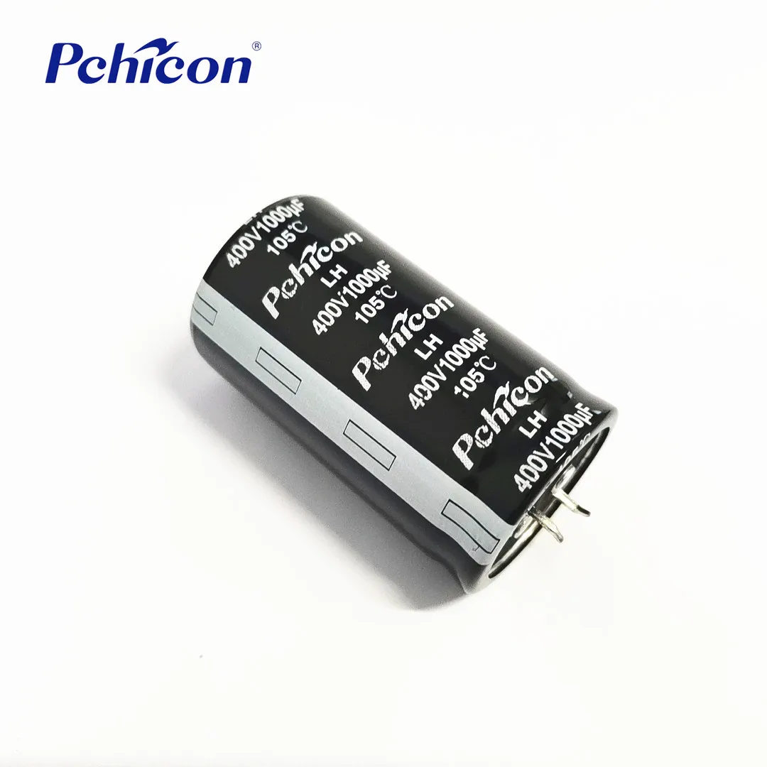 Pchicon 400V1000uF 35*60 LH 105C 2KHRS, простая в использовании конденсатор высокого напряжения алюминиевый электролитический конденсатор с алюминиевой крышкой производитель