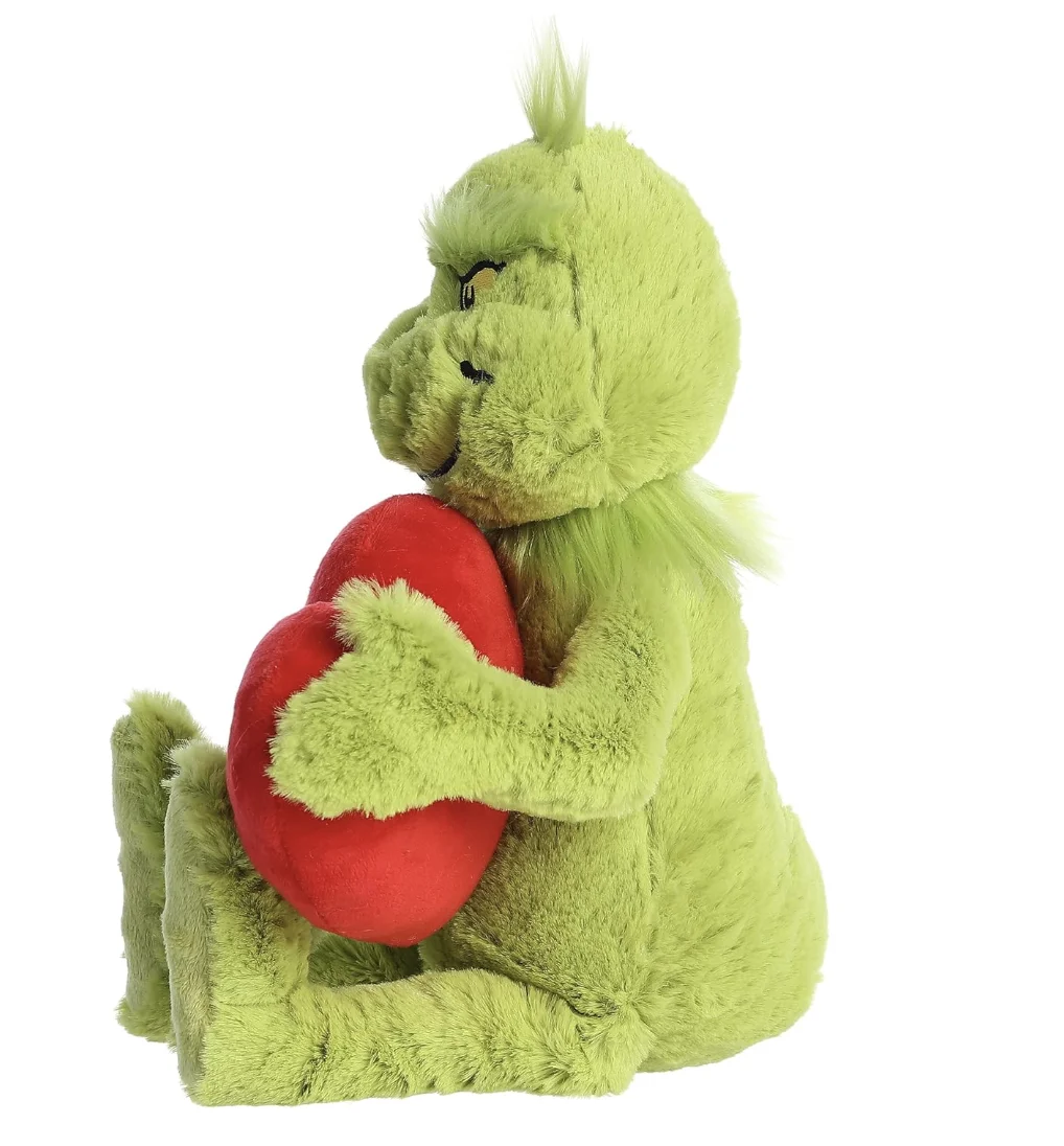 Grinch Stuffed Animal Plush Toy Doll Plush Toy Stuffed Animal Toy Collective Doll Christmas Decoration Gifts for Kids Boys Girls