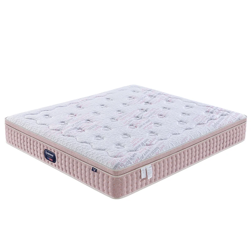 OEM/ODM Comfot Label Bed Latex Gel Pocket Spring Euro Top Foam King Size Mattress For Home Hotel