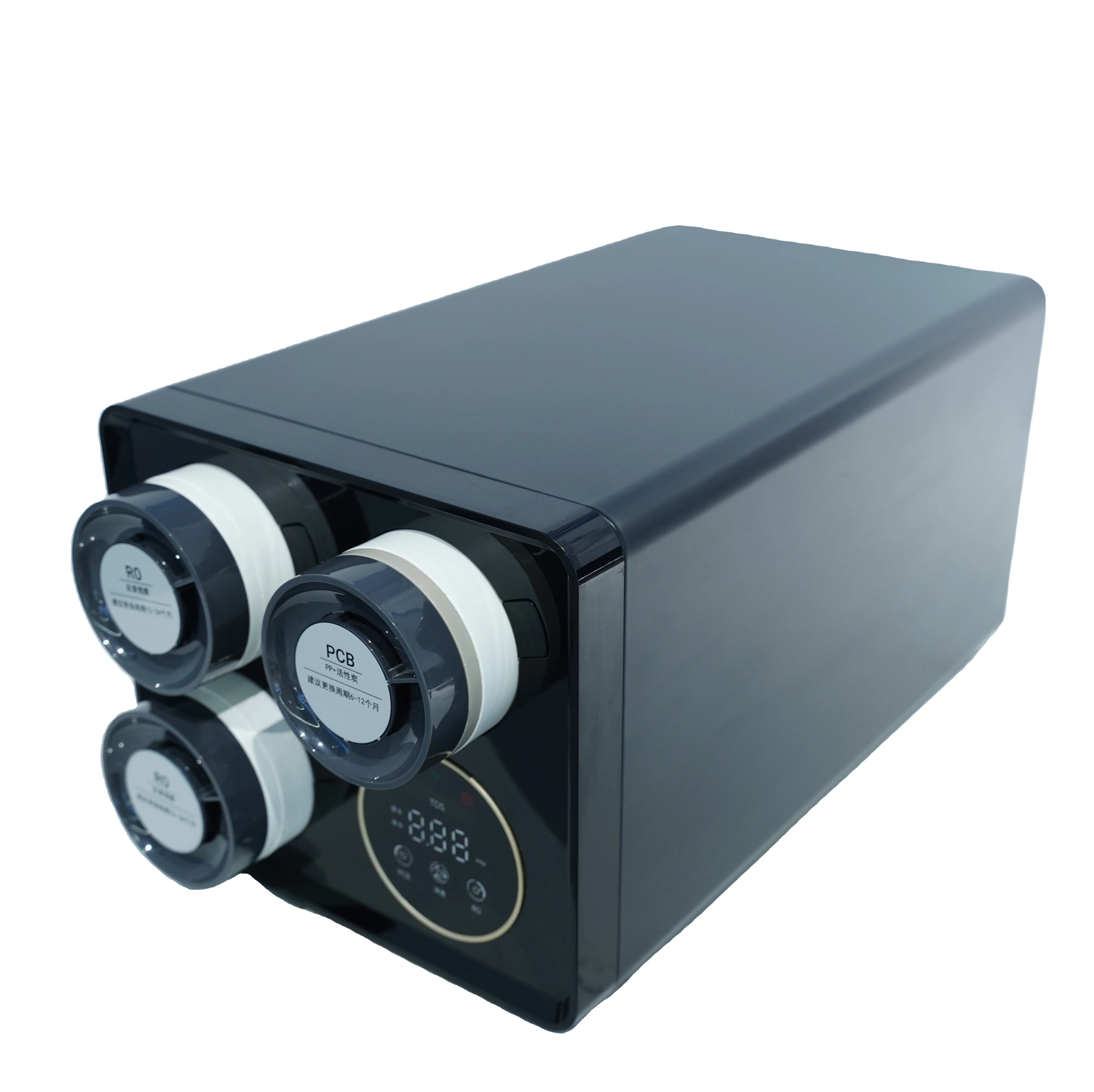 5 stage 2000GPD large flow rate compact reverse osmosis purifier for coffee shop or restaurant direct drinking