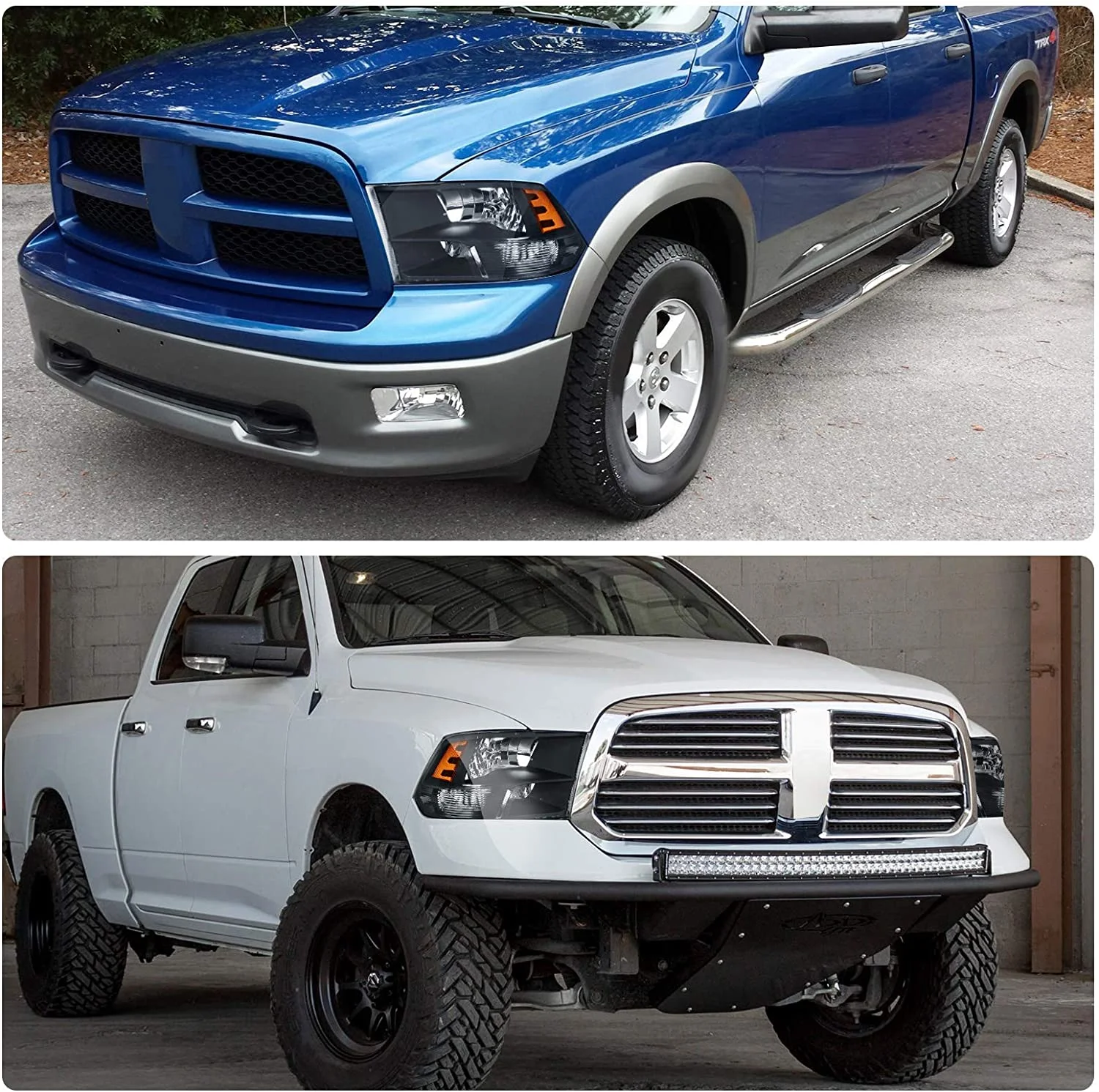 Headlight Auto Headlamp For 2009-2018 Dodge RAM 1500 2500 3500 2018-2020 ram 1500 auto parts