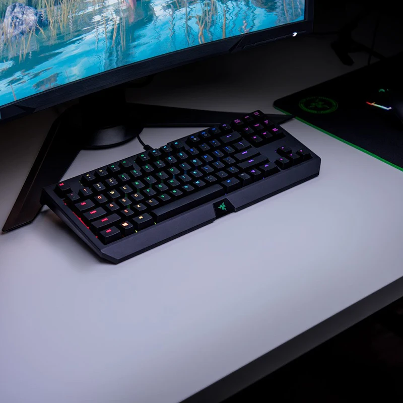 Razer Blackwidow Blackwindow Tournament Edition Chroma V2 Mechanical Keyboard Spider Gaming Athletics 87 Mechanical