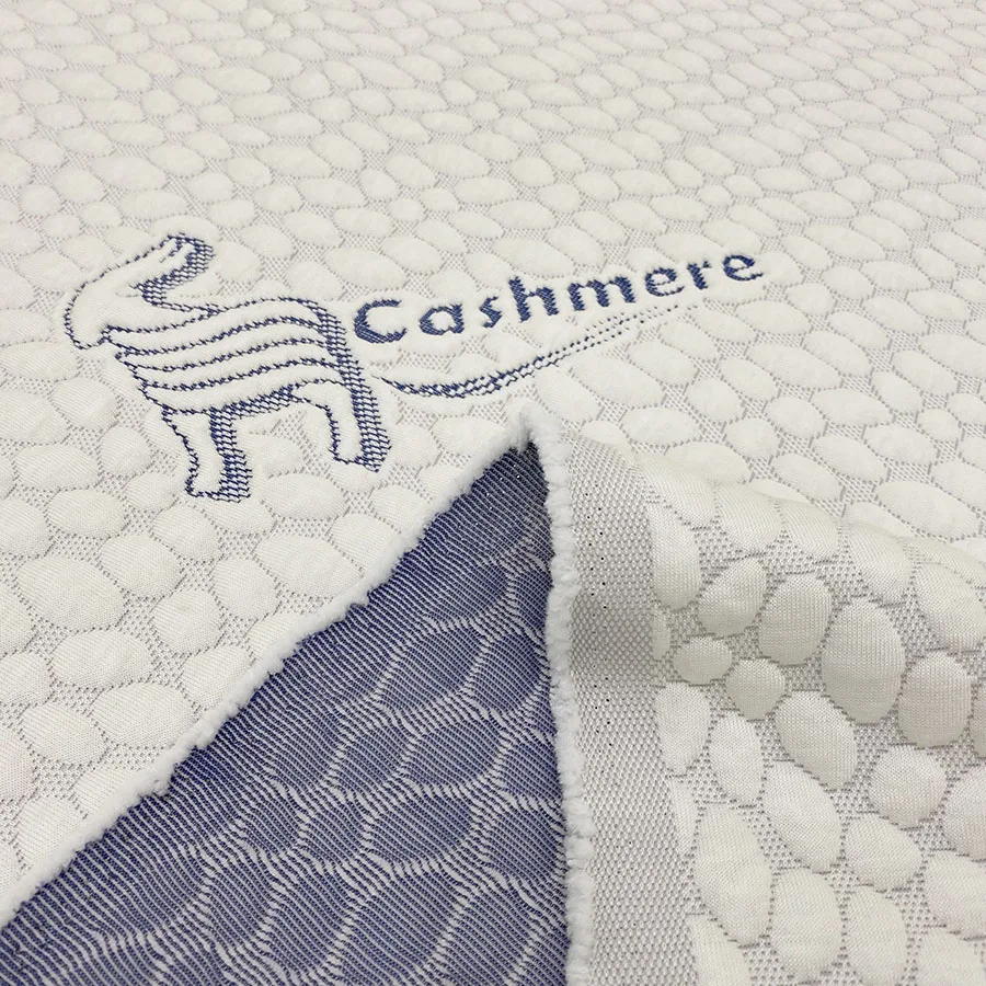 Super Soft Good Quality Home Textile Knitted Mattress Ticking Fabric Cashmere Fabric For Mattress