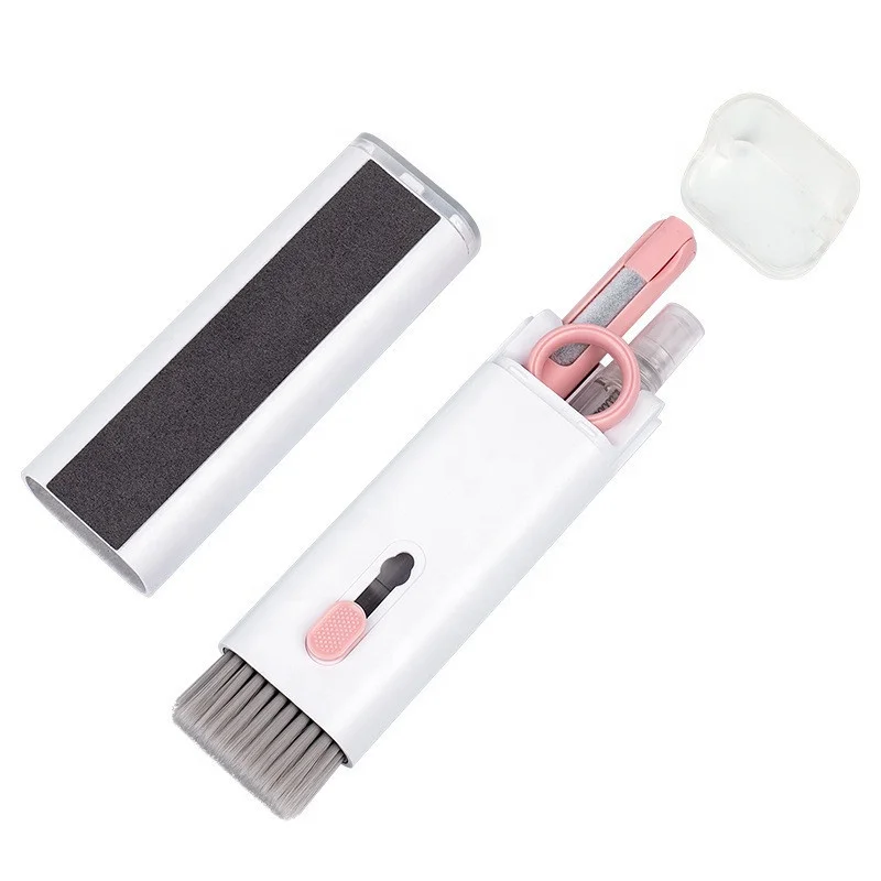 Wholesale Hot Selling Multi-function 7-in-1 Earphone Cleaning Tool Computer Keyboard Cleaner Brush Kit