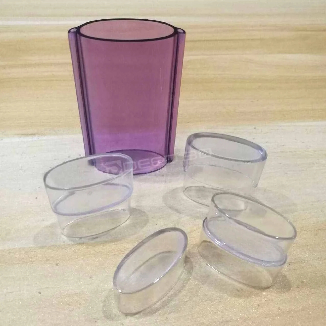 DEED3D factory high precision smooth surface full color transparent resin crafts 3d printing service with small batch production