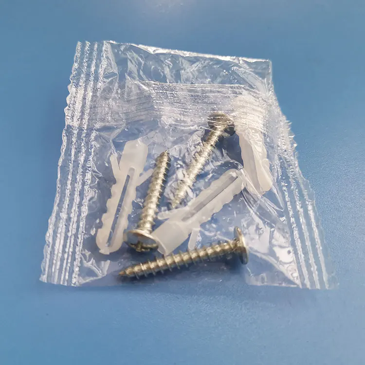 self-tapping screw expansion tube plastic anchor plug 6*25 expansion plug screw accessories package
