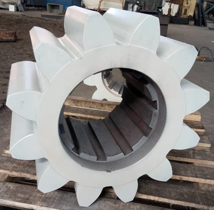 Wangli non-standard sugar factory equipment accessories large forging parts large gear wheel