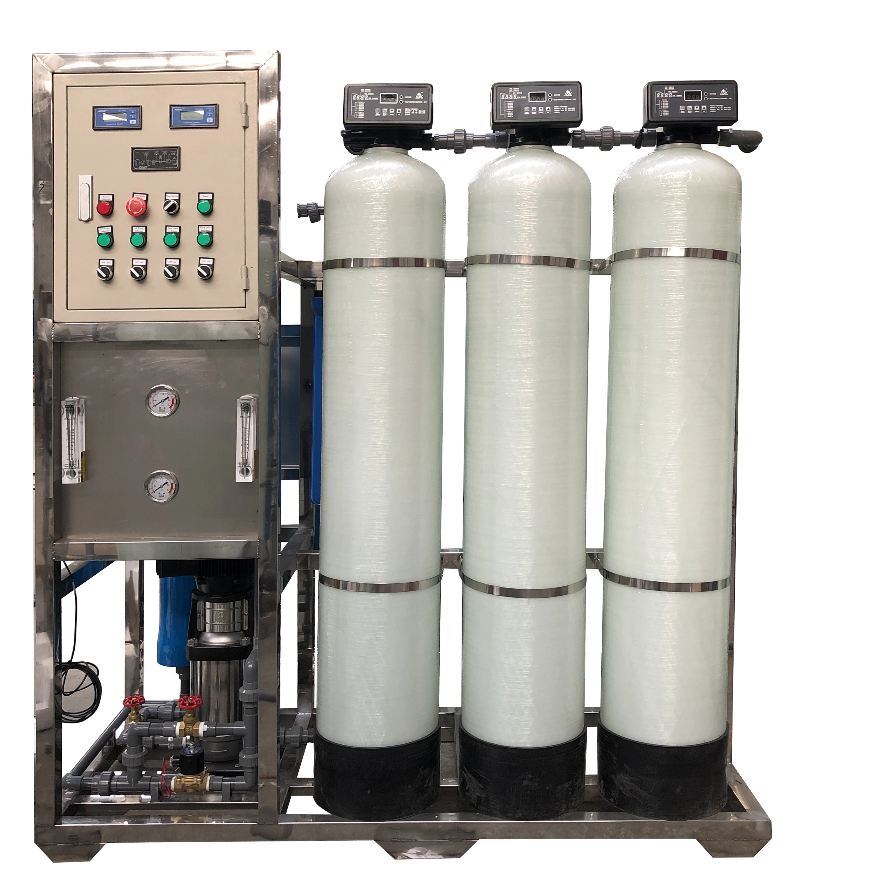 
500LPH RO water treatment equipment selling 