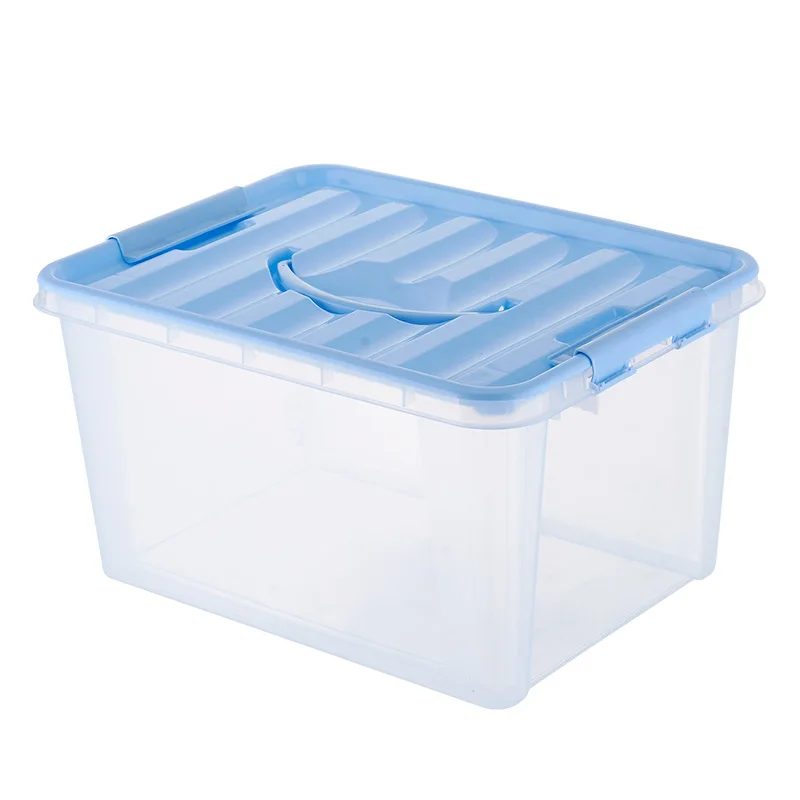 Hangqiu China custom OEM ODM available pp plastic storage box with lid