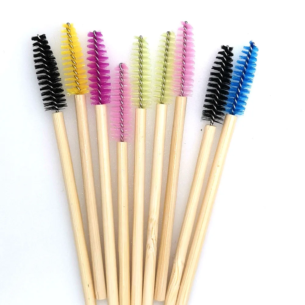  Eco Friendly Bamboo Mascara Wand bulk disposable eyelash for