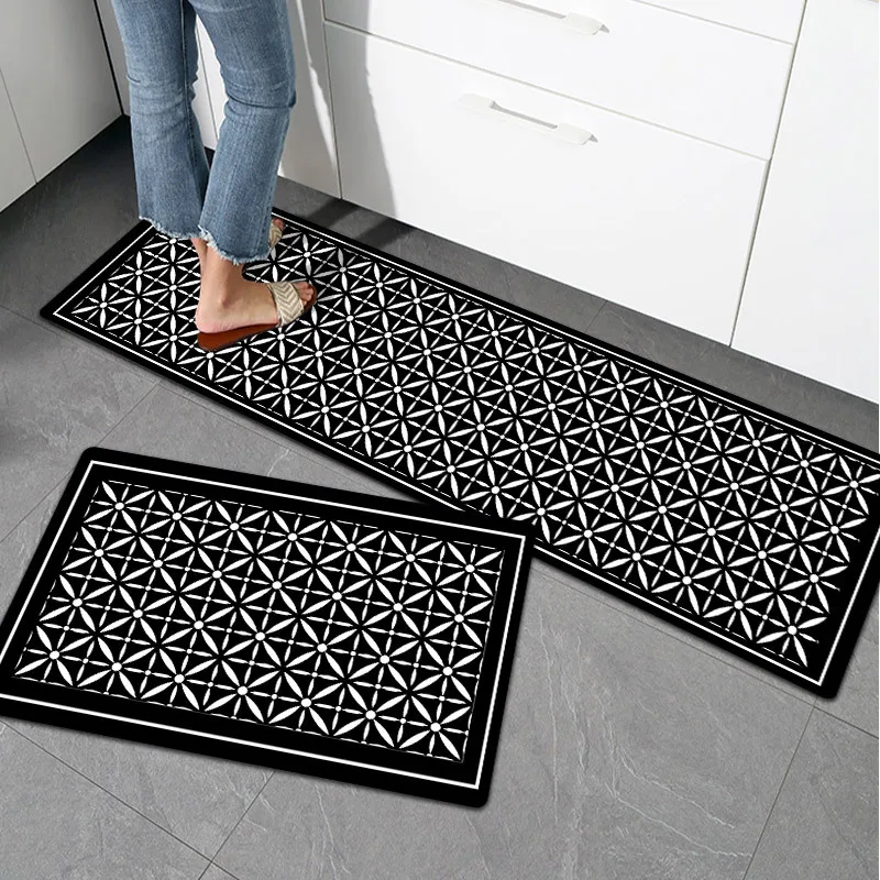 Kitchen Mat Kitchen Carpet Factory Direct Sales Custom Printed Design Soft Pvc Waterproof Anti-fatigue Floor Mat