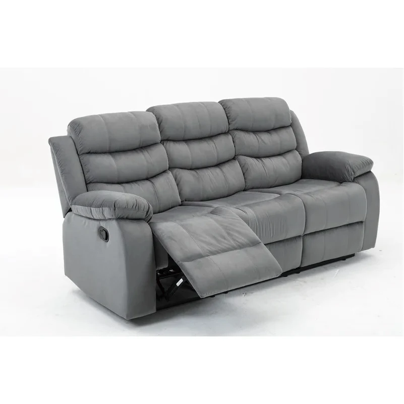 Sans Modern Sofas Reclinables Air Leather Manual 3 2 1 Recliner Sofa Set For Living Room