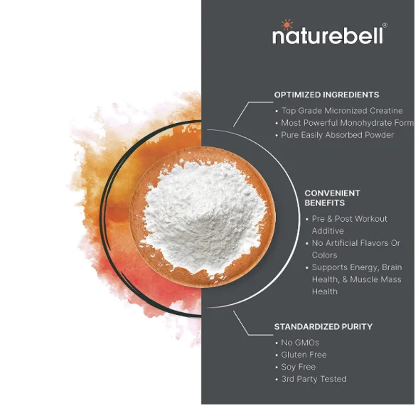 professional creatine monohydrate powder supplement for private label