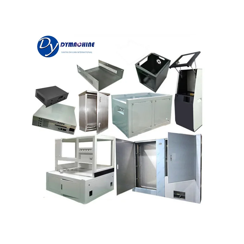 CNC Custom Computer Case Metal Factory Enclosure Turning Laser Cutting Parts Stamping Steel Work