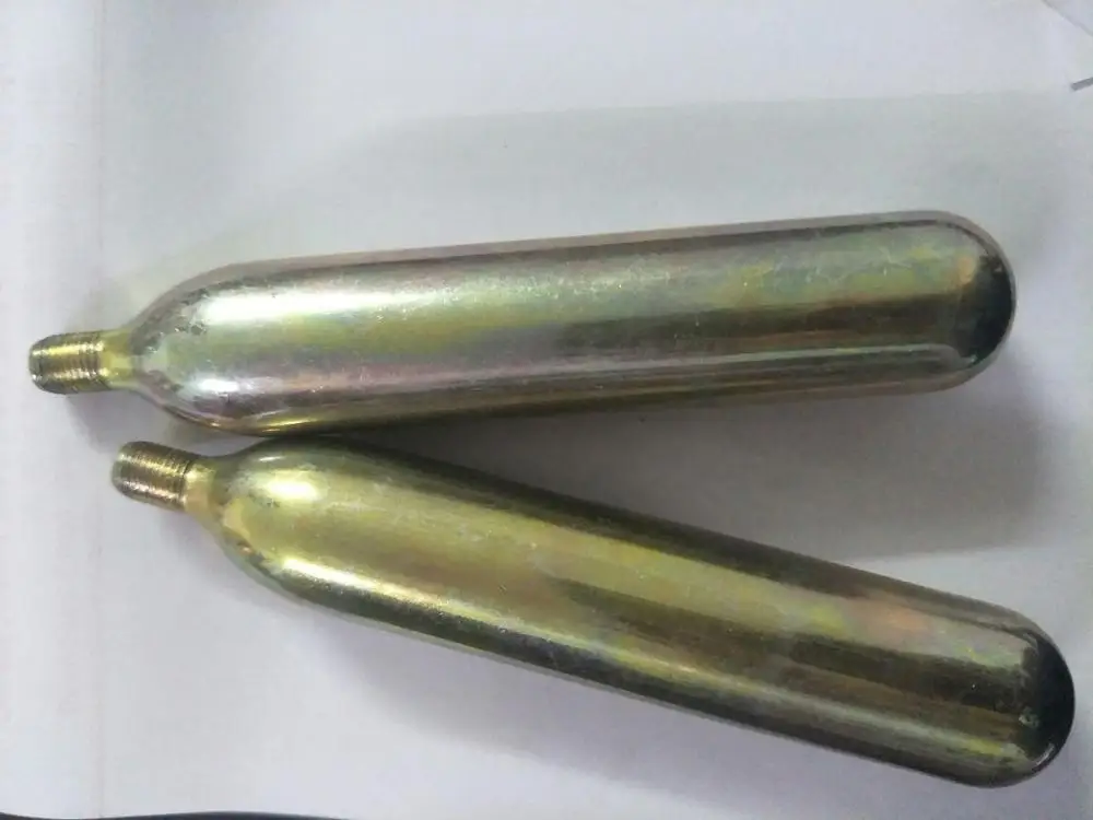 China co2 inflatable life jacket cylinder 33g 16g 38g