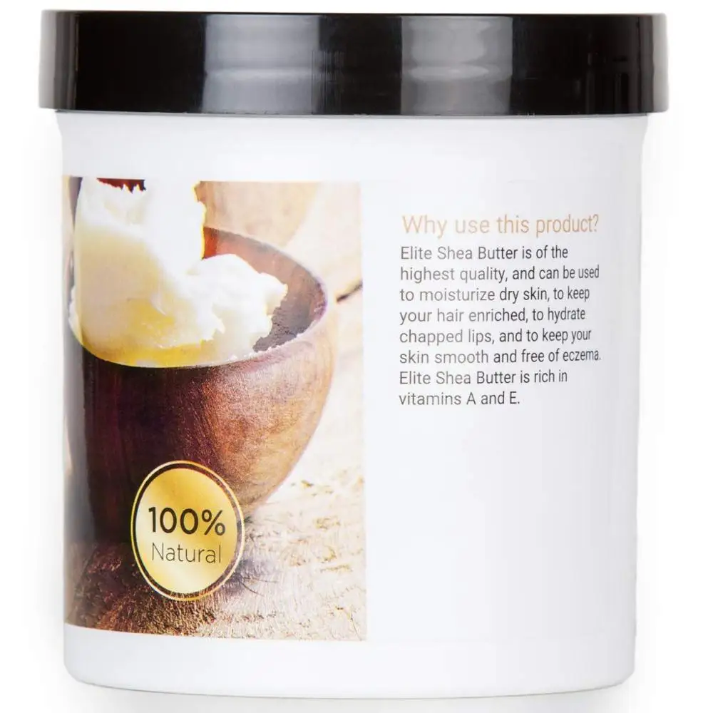 
100% Pure Raw Unrefined Organic Shea Butter 