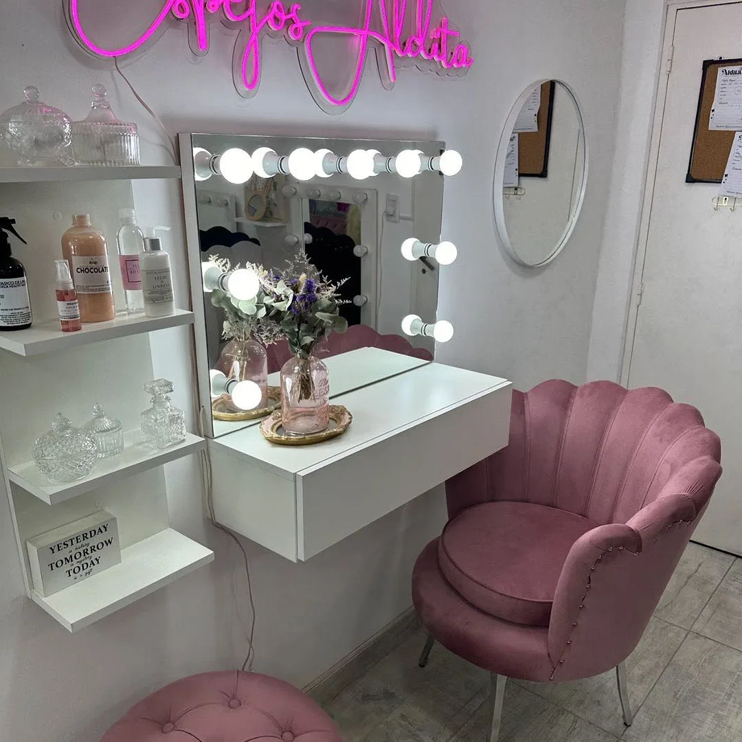 hello kitty Nordic paint makeup vanity table storage drawer