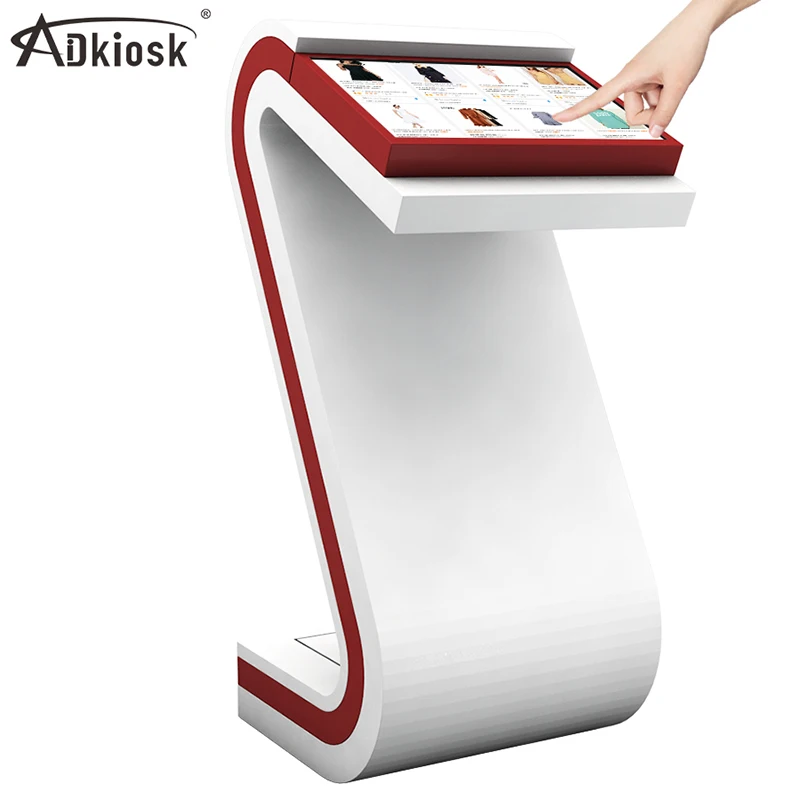 42 inch digital signage totem information stand alone advertising display