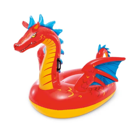 Mystical Dragon Inflatable Animal Swimming pool Ride-on Pool Float for Kids