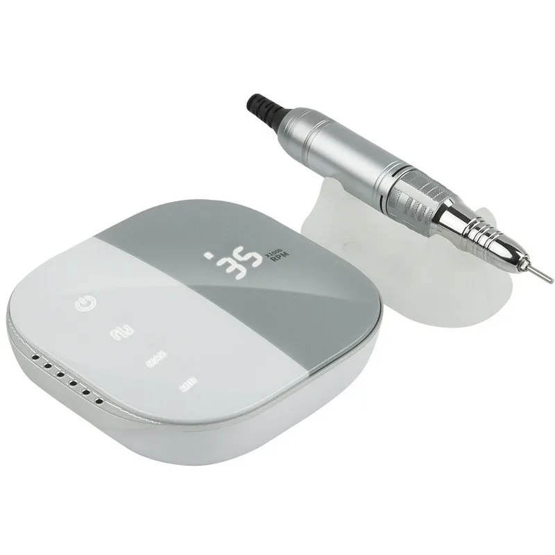 Manicure Salon Nail Polish Removal Machine 35000Rpm Display Screen Electric Nail Drill Machine